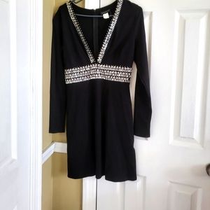 Venus brand black and rhinestone.  dress. Size 4.
